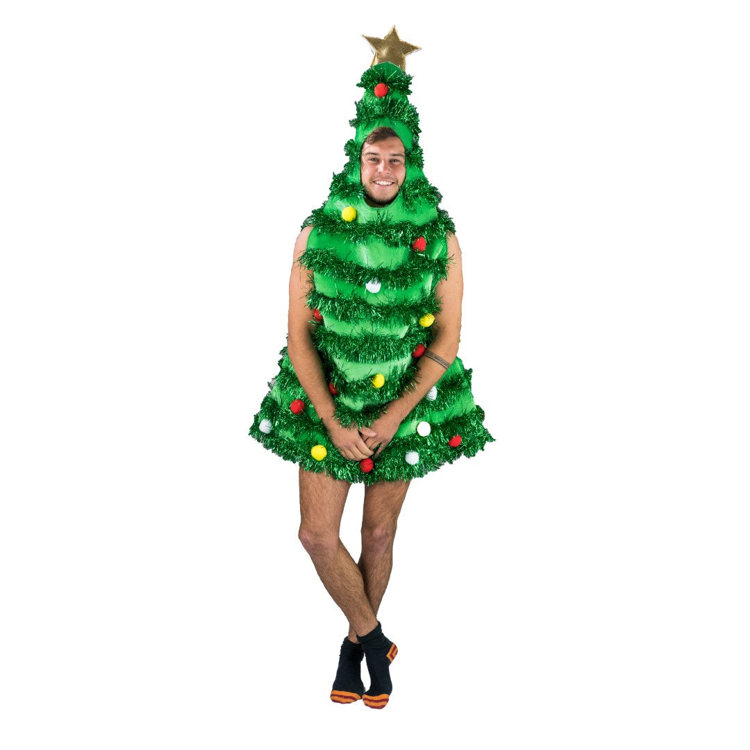 Costume sapin de noël pour adulte