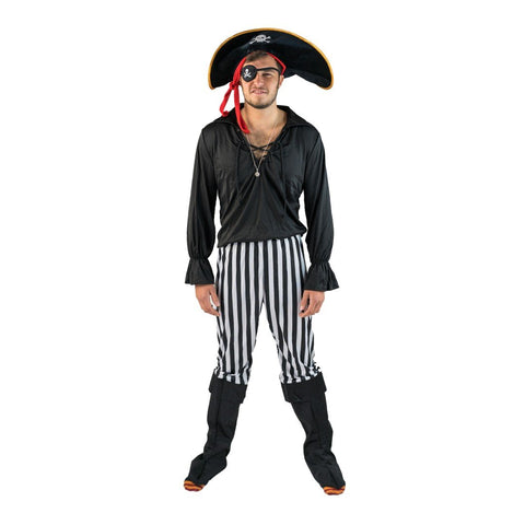 Déguisement de pirate noir