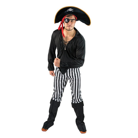 Déguisement de pirate noir