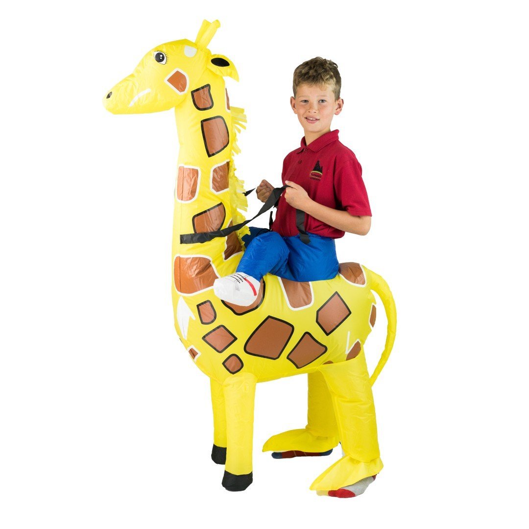 Costume de Girafe Gonflable pour Enfants