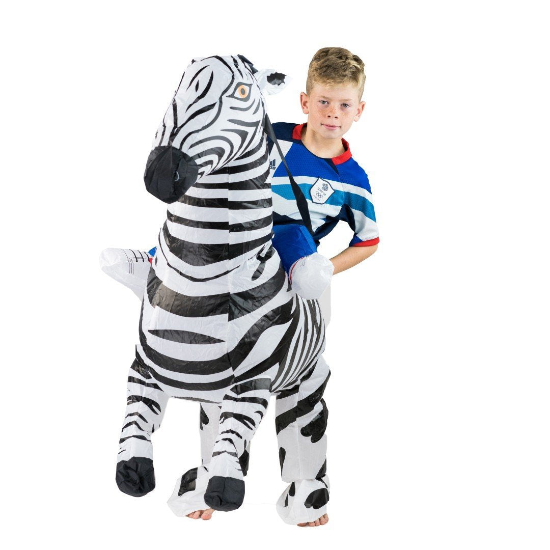 Costume de Zébre Gonflable pour Enfants