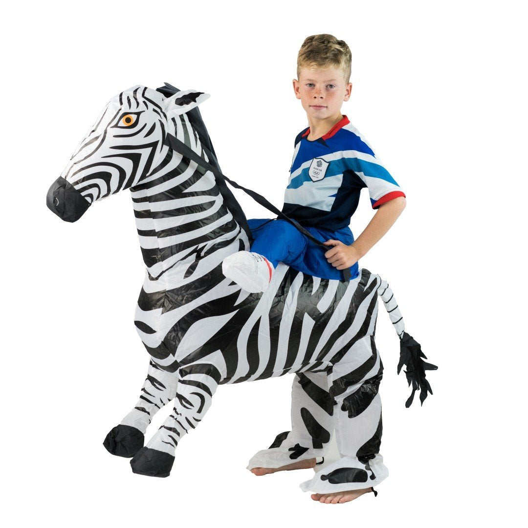 Costume de Zébre Gonflable pour Enfants