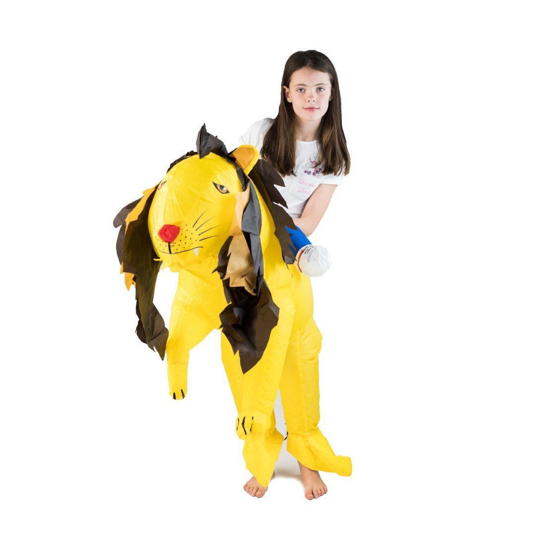 Costume de Lion Gonflable pour Enfants