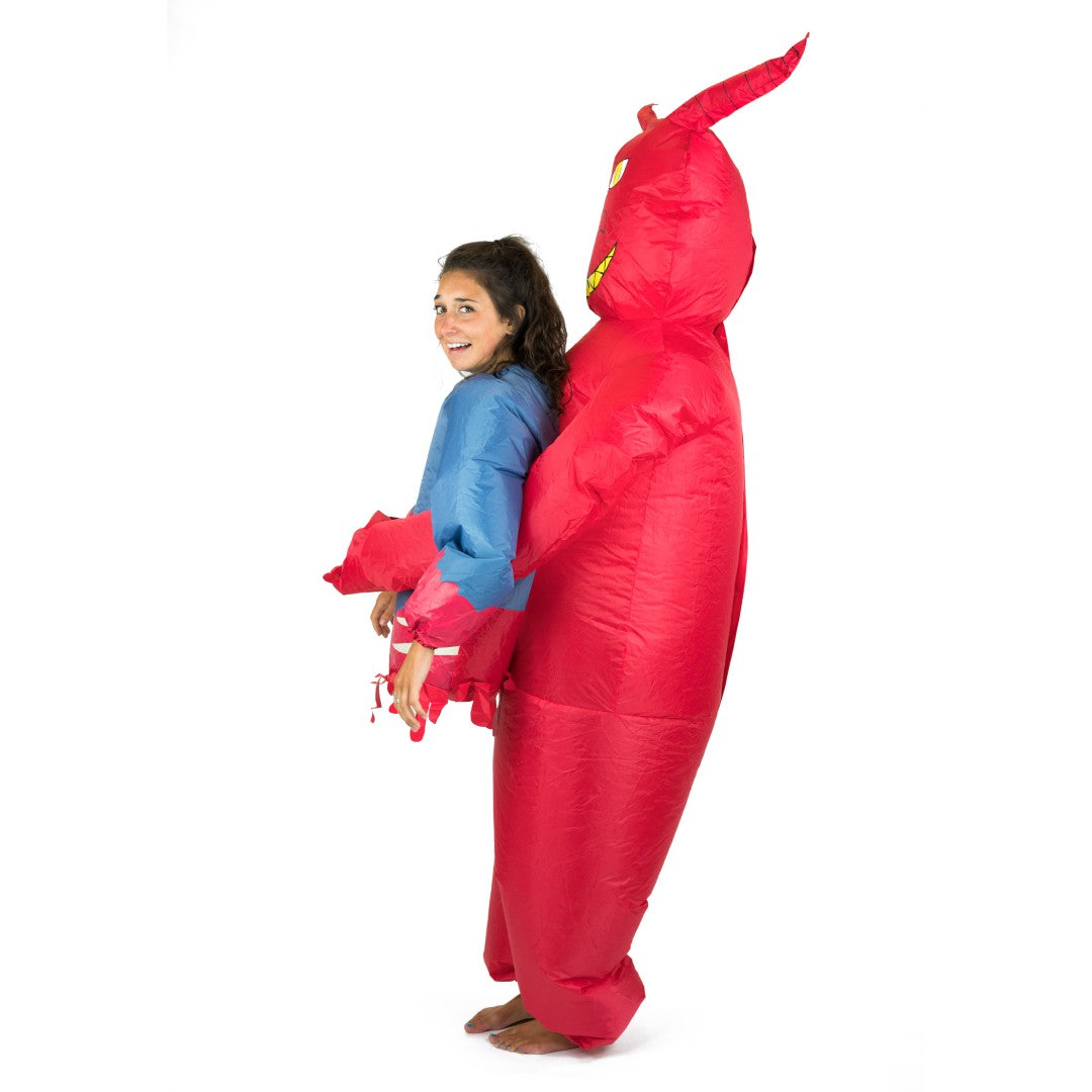 Costume de diable gonflable pour adulte