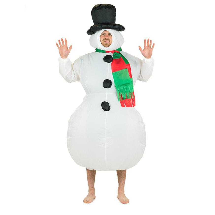 Costume de Bonhomme de neige Gonflable