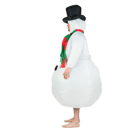 Costume de Bonhomme de neige Gonflable