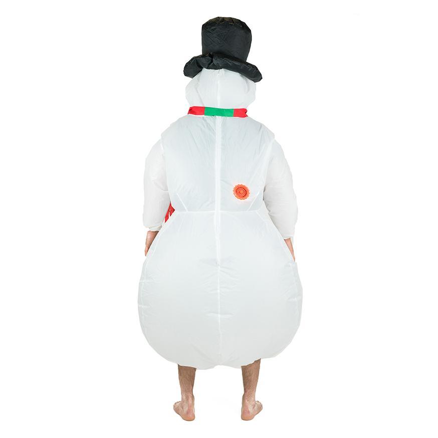 Costume de Bonhomme de neige Gonflable