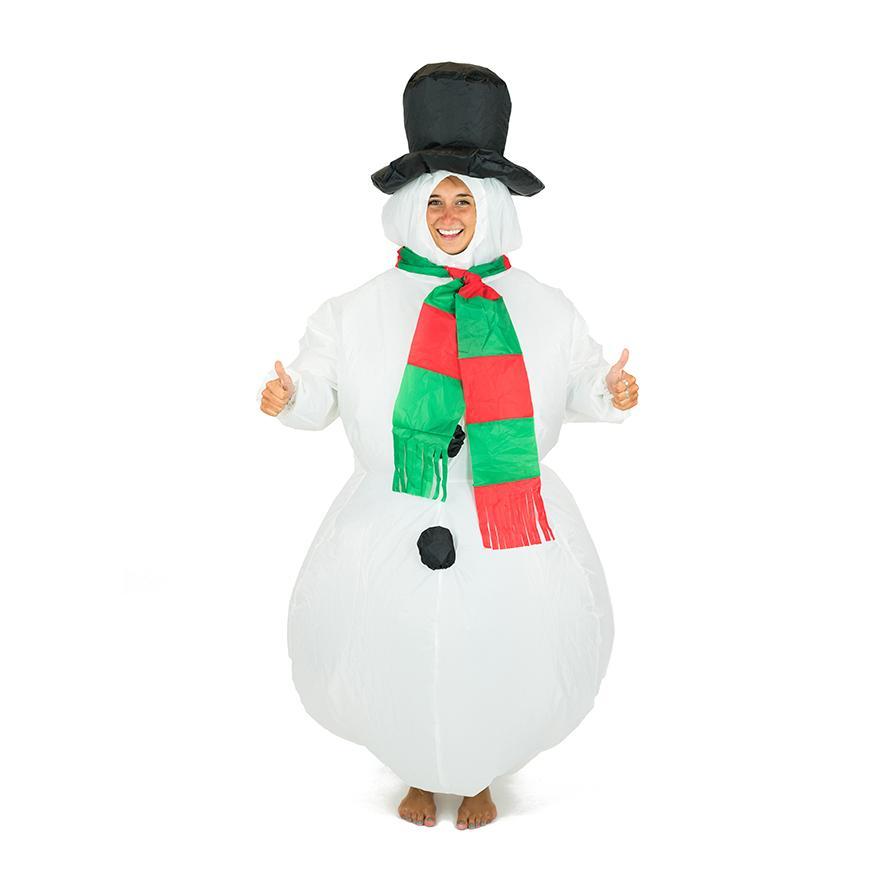 Costume de Bonhomme de neige Gonflable