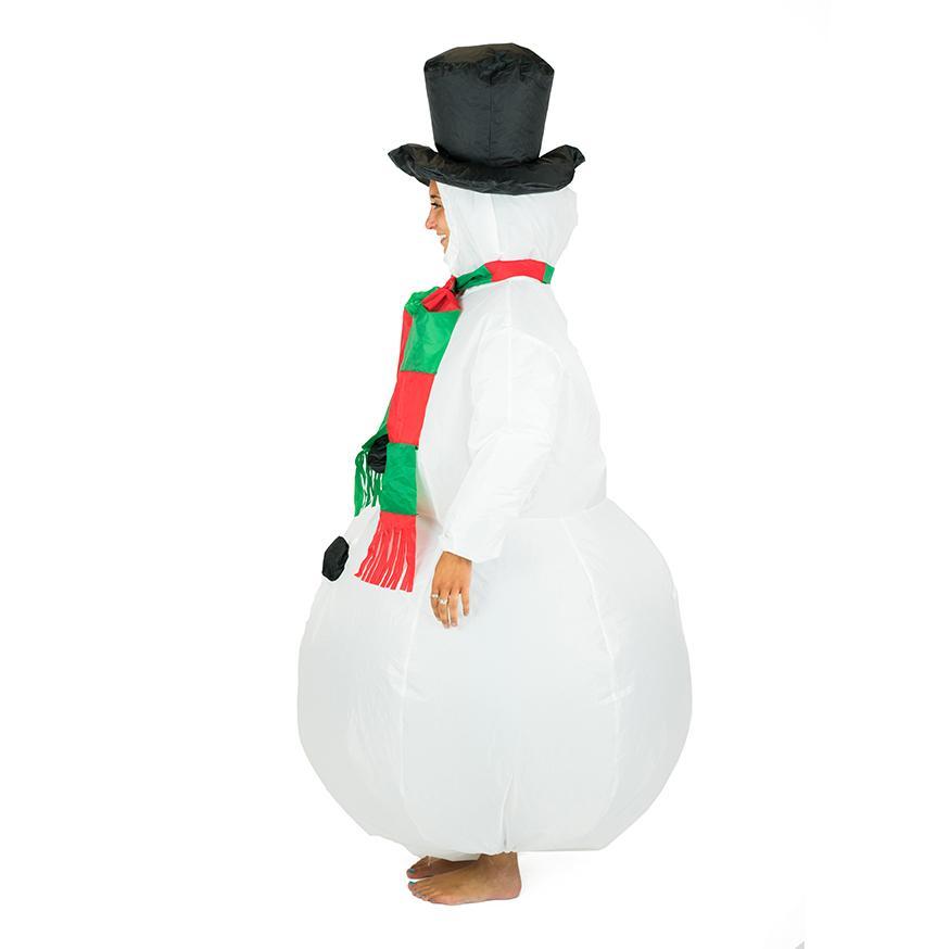 Costume de Bonhomme de neige Gonflable