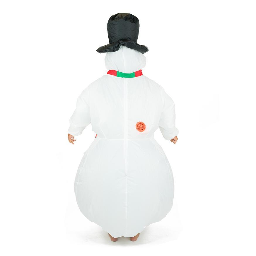 Costume de Bonhomme de neige Gonflable