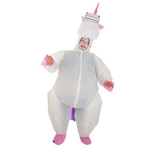 Costume de licorne gonflable de luxe pour enfants