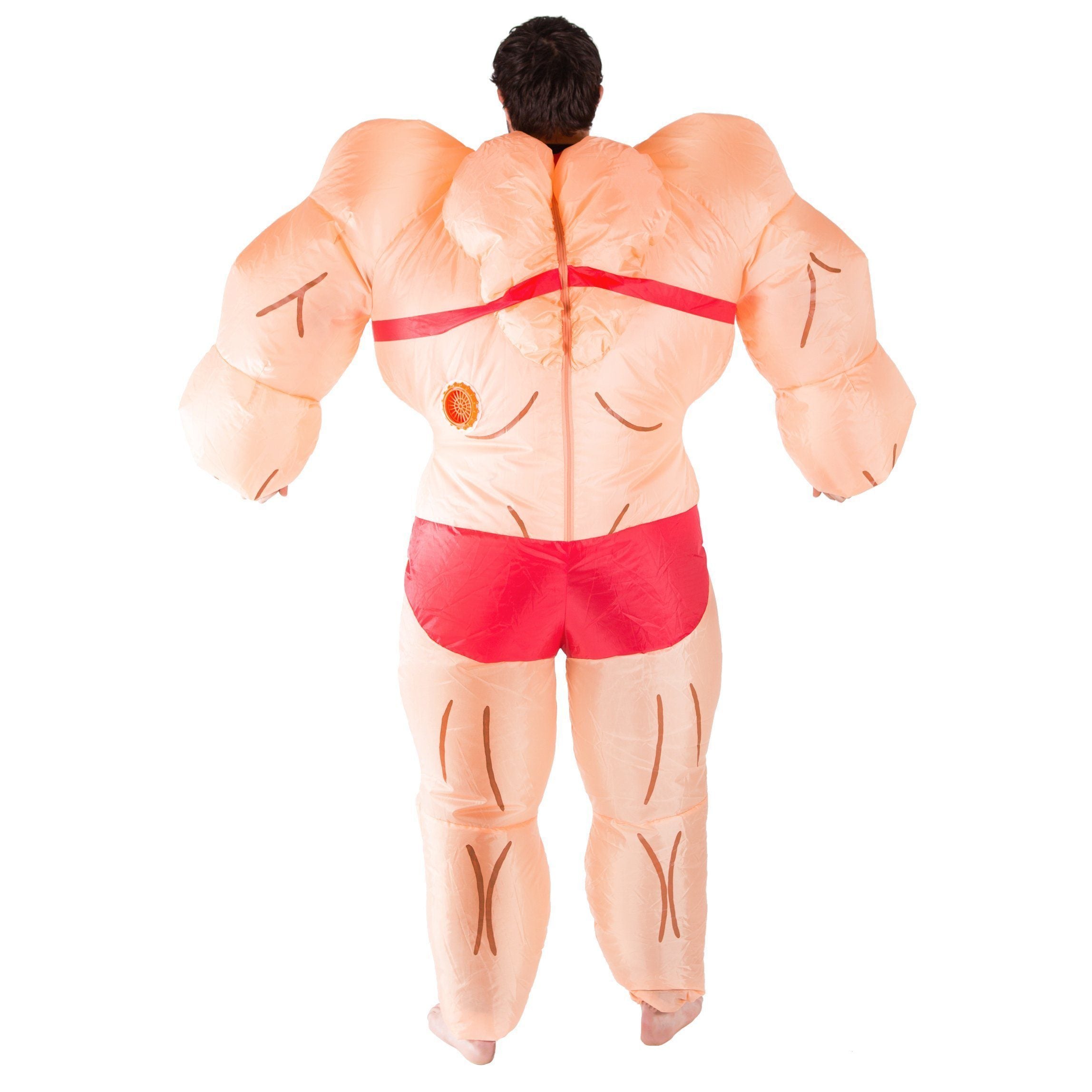 Fancy Dress - Inflatable Lady Muscle Suit Costume