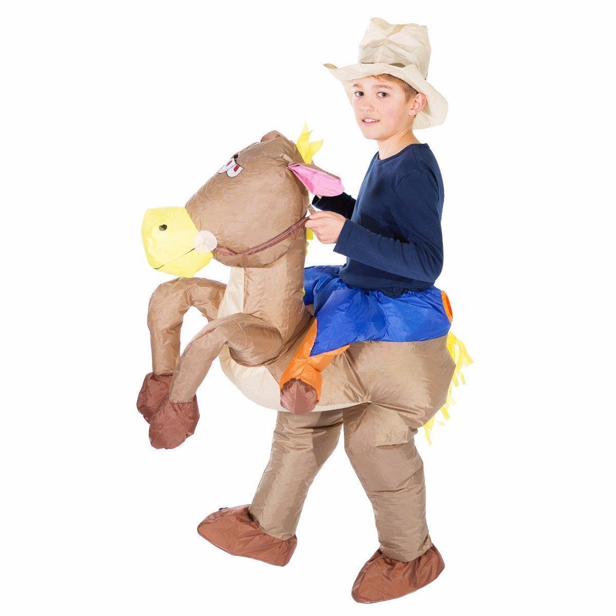 Fancy Dress - Kids Inflatable Cowboy Costume