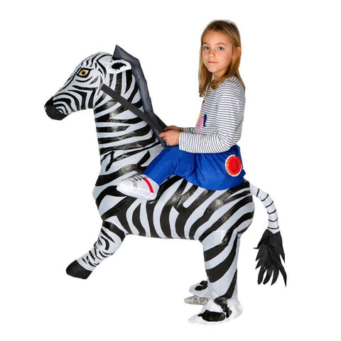 Costume de Zébre Gonflable pour Enfants