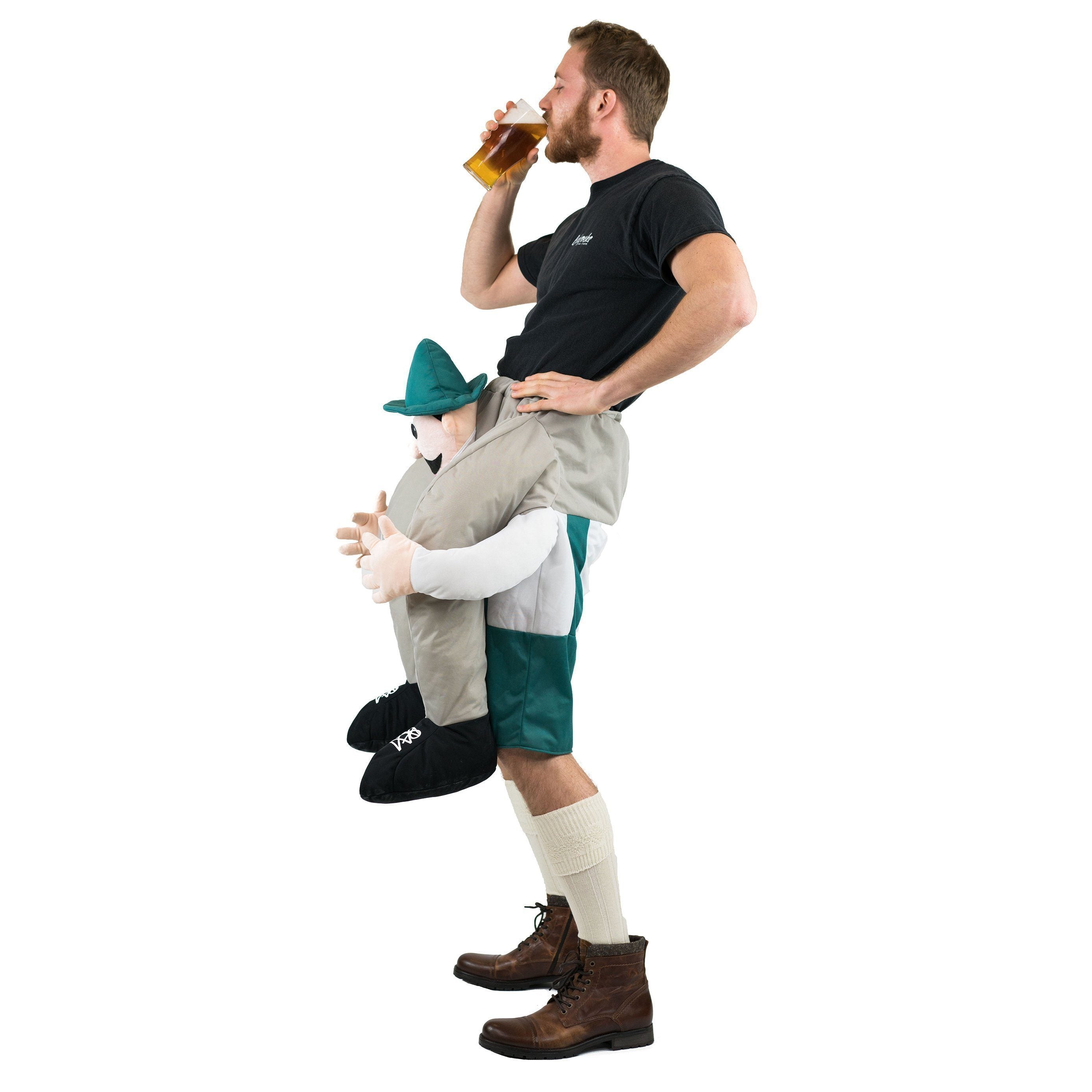 Fancy Dress - Piggyback Lederhosen Costume