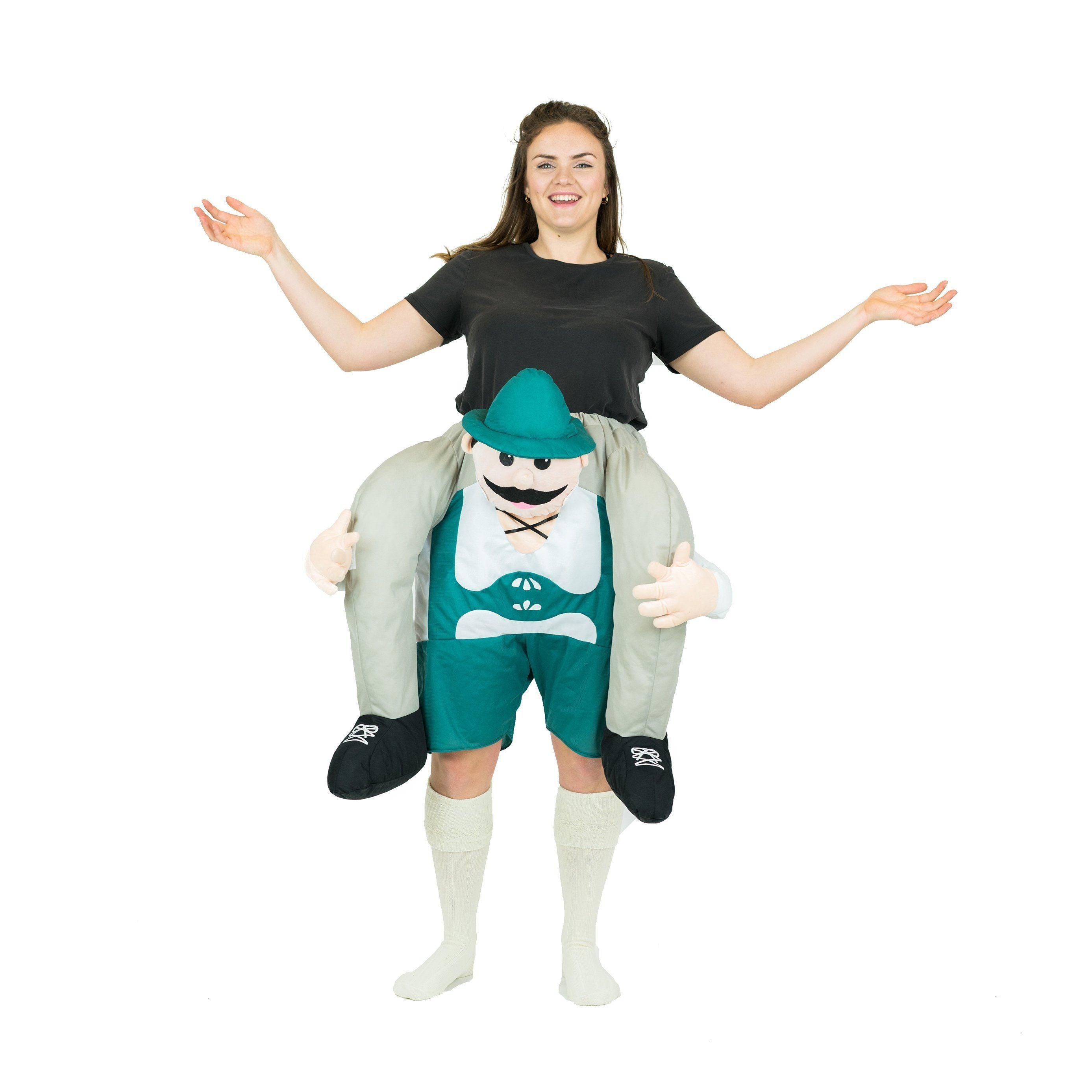Fancy Dress - Piggyback Lederhosen Costume